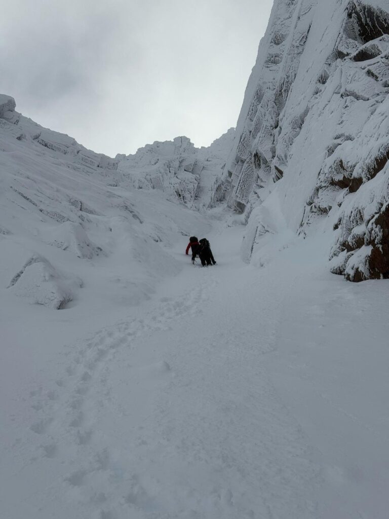 John & Martin in Aladdins Couloir