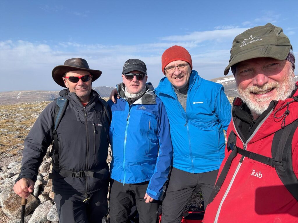 John Richy Lee Tim on Monadh Mor