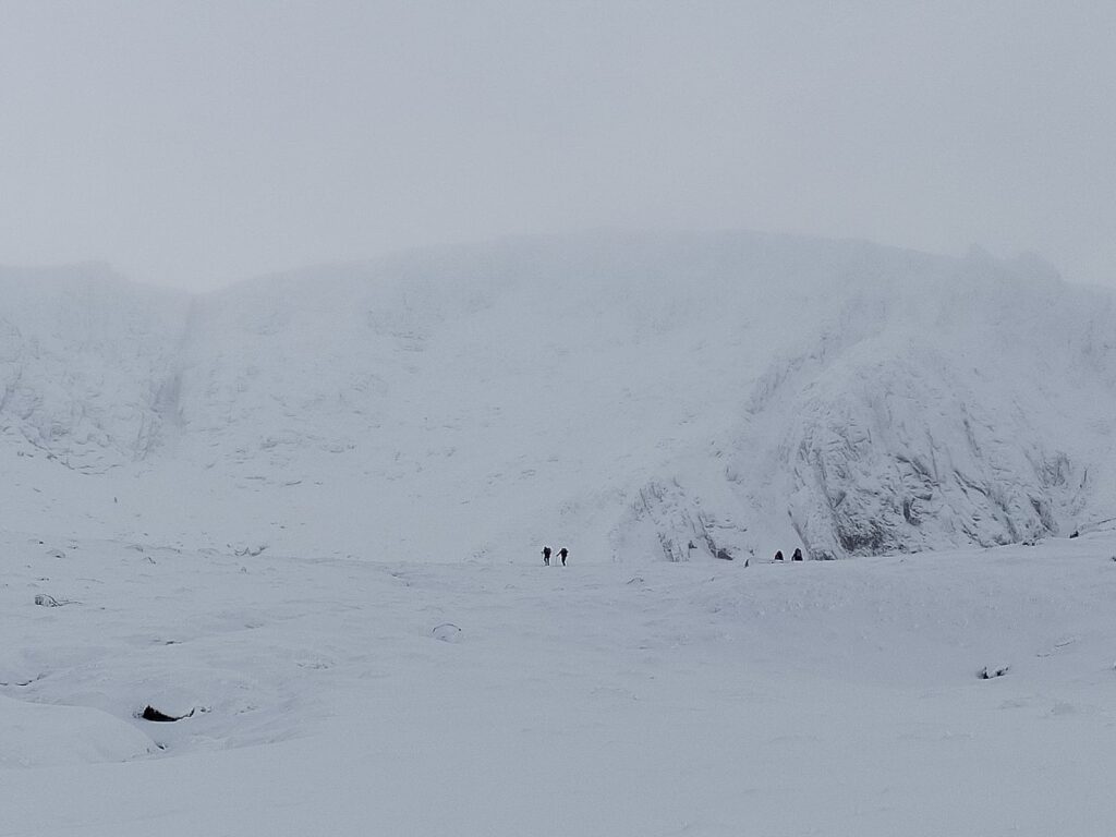 Snow in Coire An t Sneachda
