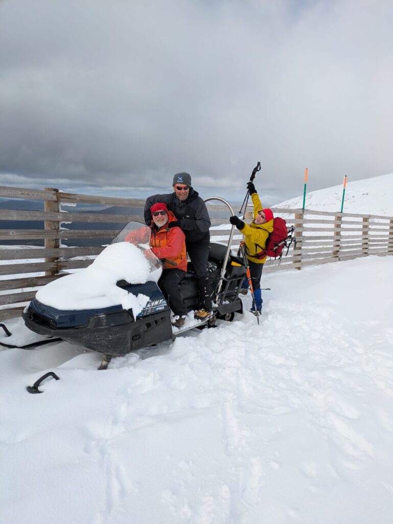 Trying to hotwire a skidoo